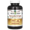 Turmeric & Ginger with BioPerine, 2,250 mg , 180 Veggie Capsules (750 mg per Capsule)