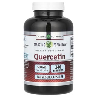 Amazing Nutrition, Quercetin, 500 mg, 240 Veggie Capsules