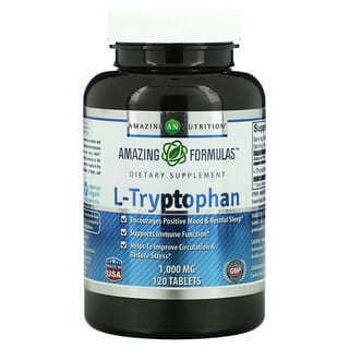 Amazing Nutrition, L-Triptofano, 1.000 mg, 120 Comprimidos