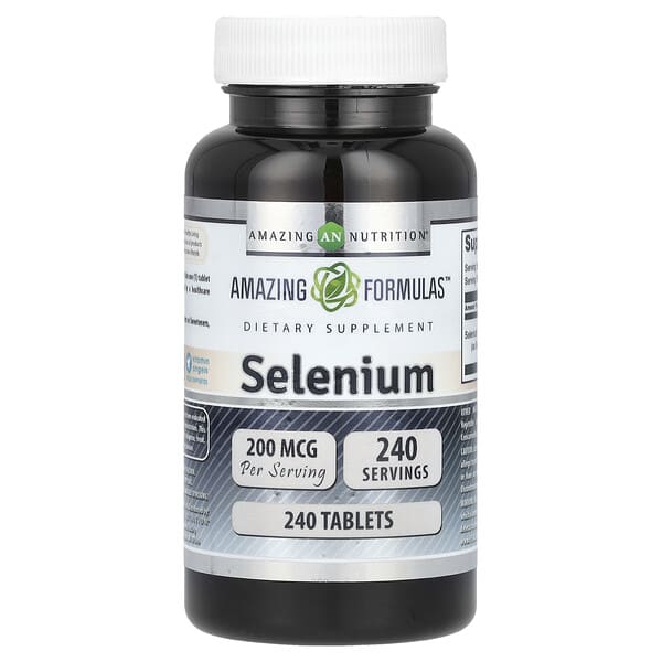 Amazing Nutrition Selenium, 200 mcg, 240 Tablets