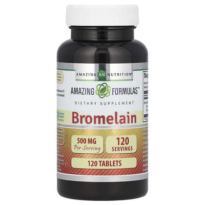 Amazing Nutrition, Bromelain, 500 mg, 120 Tablets