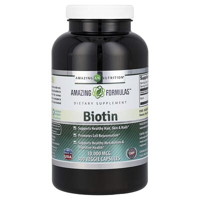 Amazing Nutrition, Biovitamin, 10,000 mcg, 400 Vegetarian Capsules