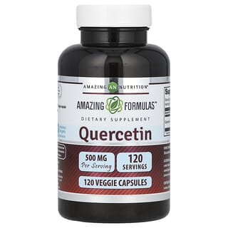 Amazing Nutrition, Quercétine, 500 mg, 120 capsules végétariennes