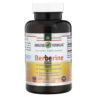 Amazing Nutrition, Berberine , 500 mg , 60 Capsules