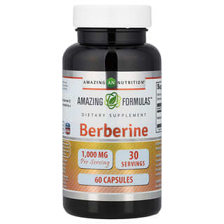 Amazing Nutrition, Berberin, 60 kapsula (500 mg po kapsuli)