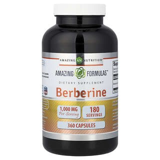 Amazing Nutrition, берберин, 360 капсул (500 мг в 1 капсуле)