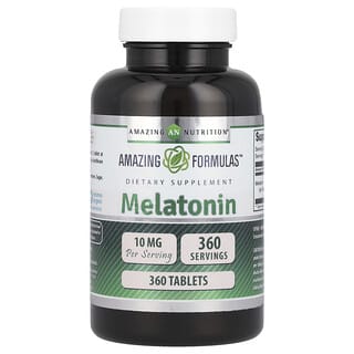 Amazing Nutrition, Melatonin, 10 mg, 360 Tablets