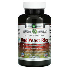 Amazing Nutrition, Red Yeast Rice, 600 mg, 120 Capsules