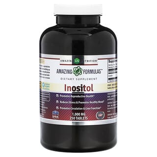 Amazing Nutrition, Inositol, 1,000 mg, 250 Tablets