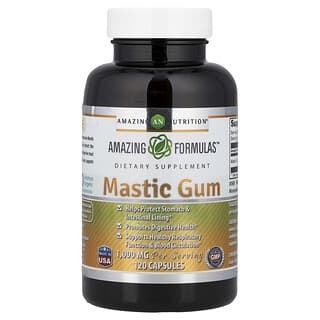 Amazing Nutrition, Mastic Gum, 1,000 mg, 120 Capsules (500 mg per Capsule)
