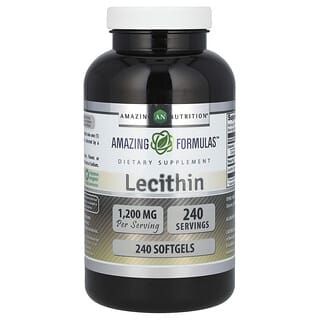 Amazing Nutrition, Lecitina, 1.200 mg, 240 Cápsulas Softgel