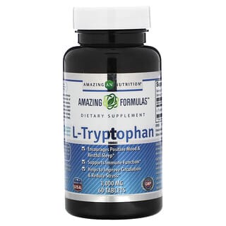 Amazing Nutrition, L-Tryptophan, 1,000 mg, 60 Tablets