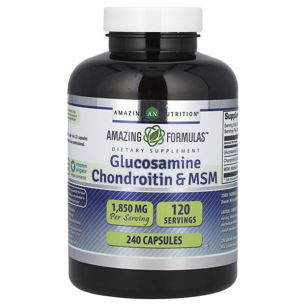 Glucosamine Chondroitin & MSM, 240 Capsules
