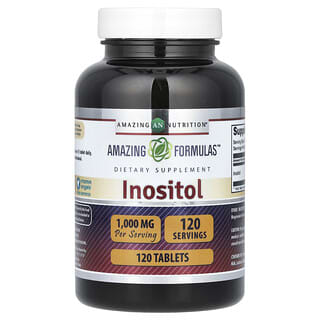 Amazing Nutrition, Inositol, 1000 mg, 120 comprimés