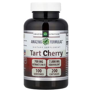 Amazing Nutrition, Cereja Azeda, 200 Cápsulas (3.500 mg por Cápsula)
