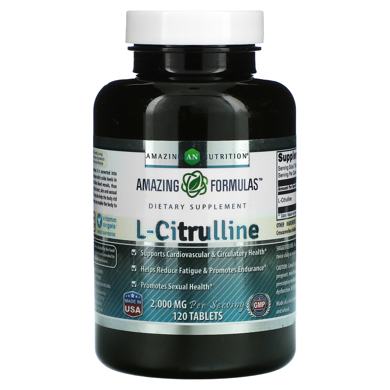 L-Citrulline, 2,000 mg, 120 Tablets (1,000 mg per Tablet)