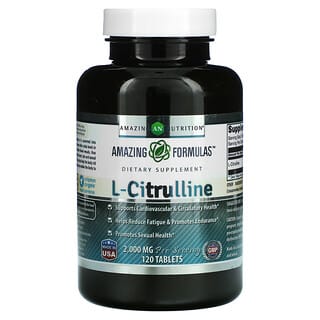 Amazing Nutrition, L-цитруллин, 1000 мг, 120 таблеток