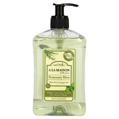 A La Maison de Provence, Liquid Soap For Hand & Body, Rosemary Mint, 16.9 fl oz (500 ml)