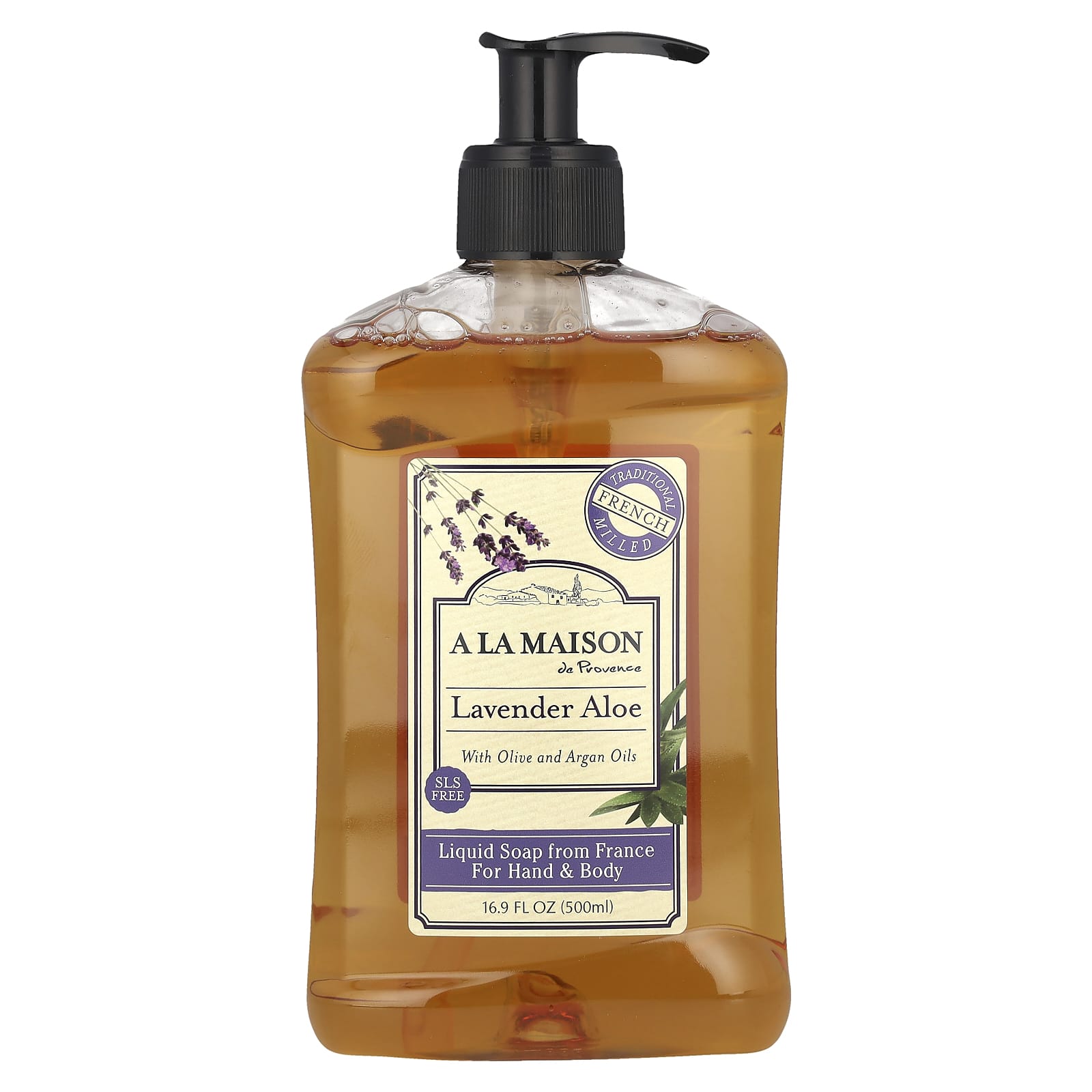 ハンド＆ボディ用リキッドソープ、ラベンダーアロエ、500ml