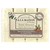 A La Maison de Provence, 핸드 & 바디 바 비누, 스위트 아몬드, 4개입, 각 3.5oz