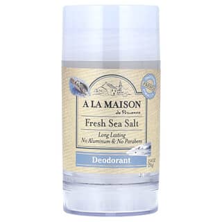 A La Maison de Provence, Дезодорант, свежая морская соль, 70 г (2,4 унции)