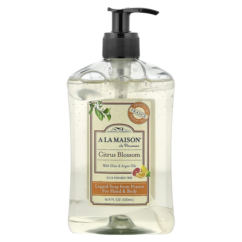 Savon liquide, Pour les mains et le corps, Fleur d'agrumes, 500 ml