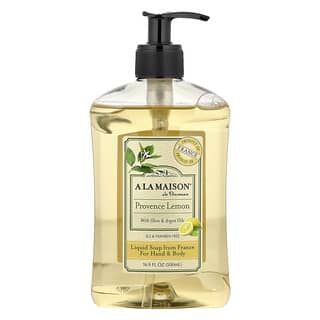 A La Maison de Provence（ア・ラ・メゾン・ド・プロバンス）, ハンド＆ボディ用リキッドソープ、プロヴァンスレモン、500ml