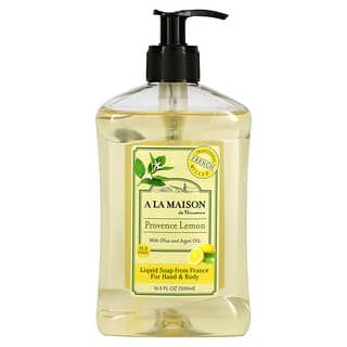 A La Maison de Provence‏, Liquid Soap For Hands & Body, Provence Lemon, 16.9 fl oz (500 ml)