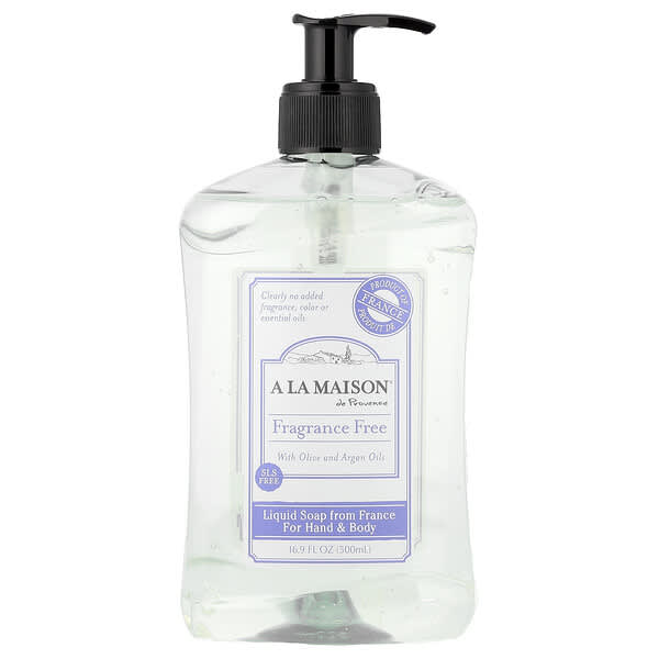 A La Maison de Provence, 액상 비누, 손 및 바디용, 향료 무함유, 500ml(16.9fl oz)