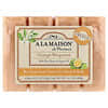 A La Maison de Provence, 핸드 및 바디 고체 비누, 오렌지 베르가모트, 4개입, 각 100g(3.5oz)