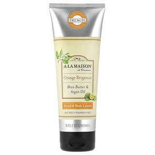 A La Maison de Provence, Lotion pour les mains et le corps, Orange et bergamote, 240 ml