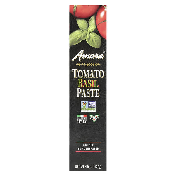 Amore, Pes Basil Tomato, 4.5 oz (127 g)