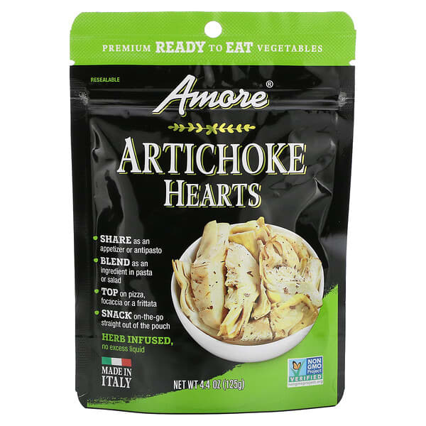 Amore, アーティチョーク ハート（芯）、125g（4.4オンス）