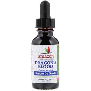 Amazon Therapeutics, Sangre de grado, Dragon's Blood, Suplemento alimentario, 30 ml (1 oz)