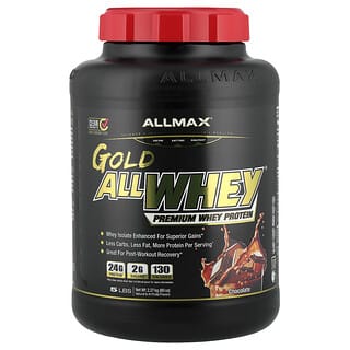 ALLMAX, GOLD ALLWHEY®, ensiluokkainen heraproteiini, suklaa, 2,27 kg