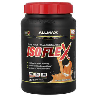 ALLMAX, Isoflex, Pure Whey Protein Isolate, reines Molkenproteinisolat, „Orange Dreamsicle“, 907 g (2 lbs.)
