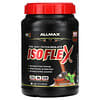 Isoflex, чистый изолят сывороточного протеина, со вкусом шоколада и мяты, 908 г (2 фунта)