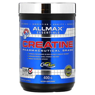 ALLMAX, Créatine en poudre, créatine monohydratée 100% pure et micronisée, créatine de qualité pharmaceutique, 400 g (14,11 oz)