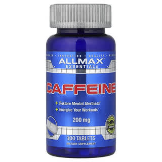 ALLMAX, Essentials, Caffeine, 200 mg, 100 Tablets