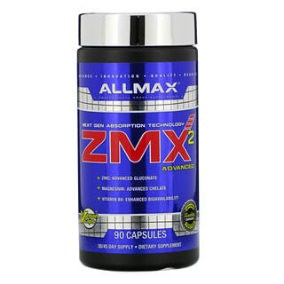 ALLMAX Nutrition, ZMX2 avanzado, 90 cápsulas