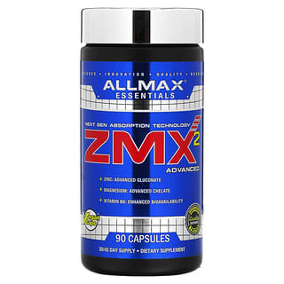 ALLMAX, ZMX2, хелатний магній із високим рівнем засвоєння, 90 капсул