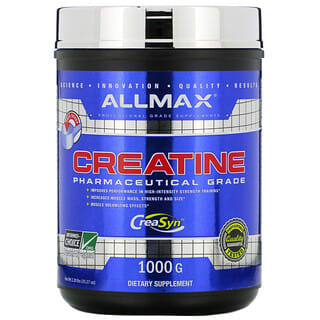 ALLMAX Nutrition, Poudre de créatine, Créatine monohydrate micronisée 100 % pure, Créatine de qualité pharmaceutique, 1000 g