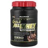أولماكس, AllWhey Gold، بروتين مصل الحليب 100% + بروتين مصل الحليب المعزول الممتاز ، الشوكولا، 2 رطل (907 غرام)