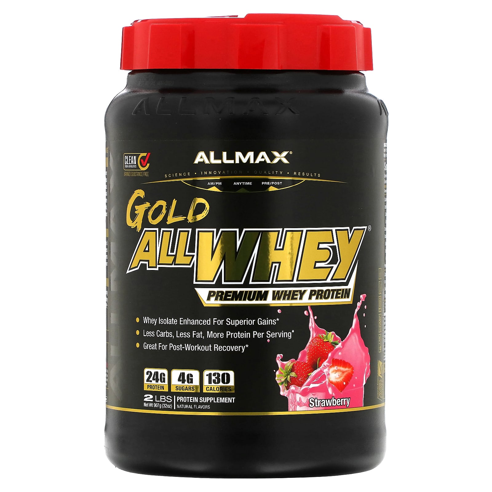 AllWhey（オールホエイ）ゴールド、100％プレミアムホエイタンパク質 ...