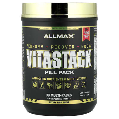 ALLMAX, Vitastack Nutritional Complex, 30 Sachets
