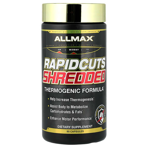 ALLMAX, Rapidcuts® Shredded, 90 Capsules