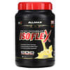 Isoflex, 100％超純乳清蛋白分離物（WPI離子電荷粒子過濾）, 香蕉, 2磅（907克）