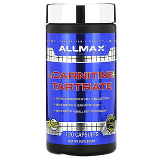ALLMAX, L-카르니틴 + 타르타르산염, 캡슐 120정