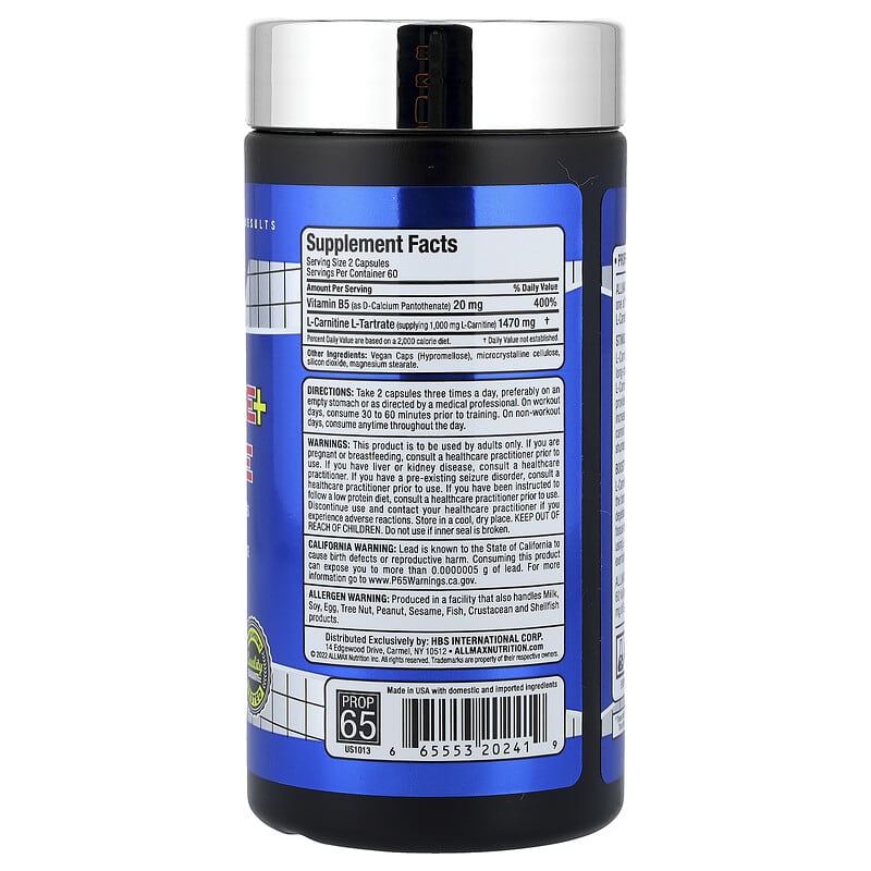 l carnitine liquid benefits Essentials, L-Carnitine + Tartrate, 120 Capsules