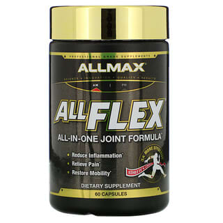 ALLMAX Nutrition, AllFlex, Formule tout-en-1 spéciale articulations, 60 capsules